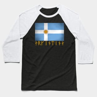 Scandinavian Argentina - Argentinian Scandinavia Baseball T-Shirt